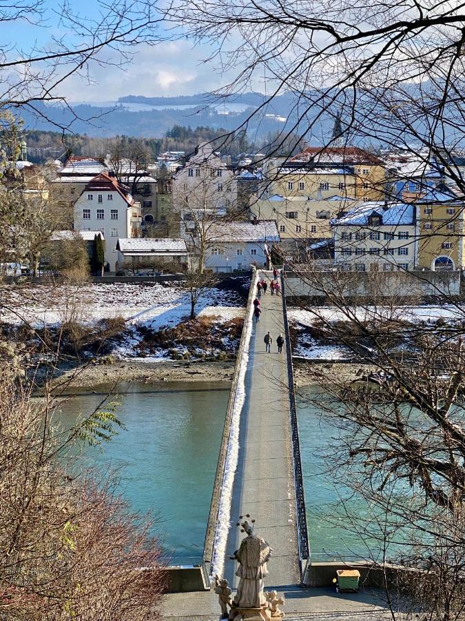 Ferienwohnung An Der Idyllischen Salzachschleife Naehe Salzburg Laufen Kültér fotó