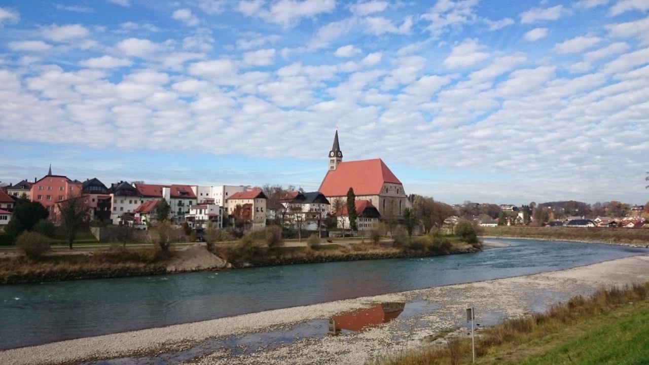 Ferienwohnung An Der Idyllischen Salzachschleife Naehe Salzburg Laufen Kültér fotó